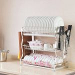 3 layer dish rack