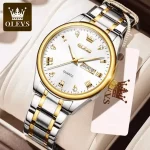 Olevs 6630 (silver-white) Stainless Steel Men Watch